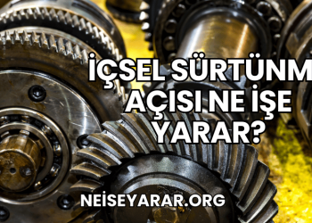 İçsel Sürtünme Açısı Ne İşe Yarar?