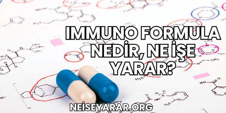 Immuno Formula Nedir, Ne İşe Yarar?