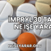 İmpryl 30 Tablet Ne İşe Yarar?