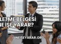 İşletme Belgesi Ne İşe Yarar?