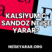 Kalsiyum C Sandoz Ne İşe Yarar?