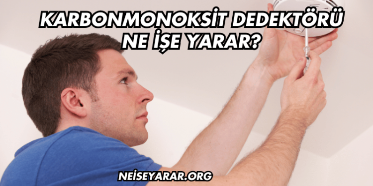 Karbonmonoksit Dedektörü Ne İşe Yarar?