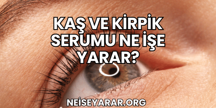 Kaş ve Kirpik Serumu Ne İşe Yarar?