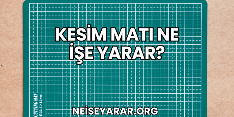 Kesim Matı Ne İşe Yarar?