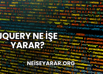 jQuery Ne İşe Yarar?
