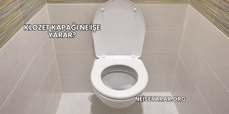 Klozet Kapağı Ne İşe Yarar?