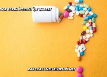 Matador Tarım İlacı Ne İşe Yarar?