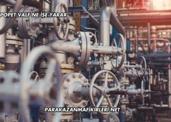 Popet Valf Ne İşe Yarar