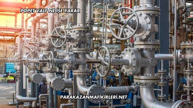 Popet Valf Ne İşe Yarar
