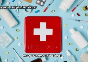 Tranko İlacı Ne İşe Yarar?