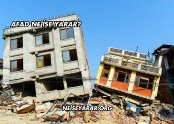 Afad Ne İşe Yarar?