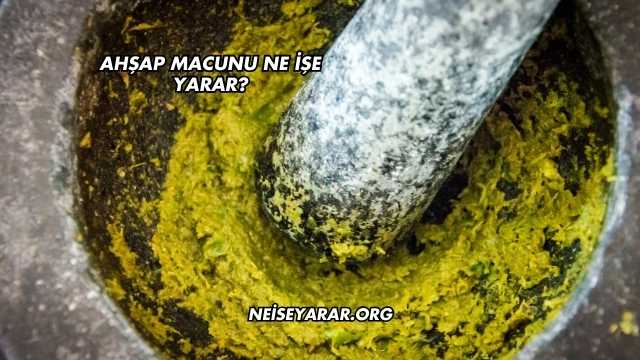 Ahşap Macunu Ne İşe Yarar?