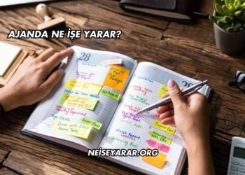 Ajanda Ne İşe Yarar?