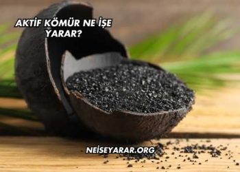 Aktif Kömür Ne İşe Yarar?