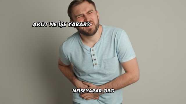 Akut Ne İşe Yarar?