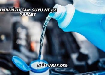 Antifrizli Cam Suyu Ne İşe Yarar?