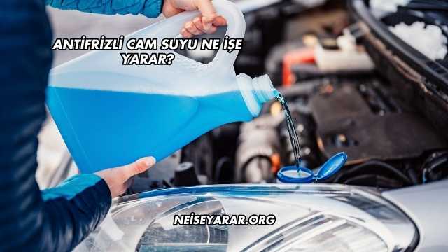 Antifrizli Cam Suyu Ne İşe Yarar?