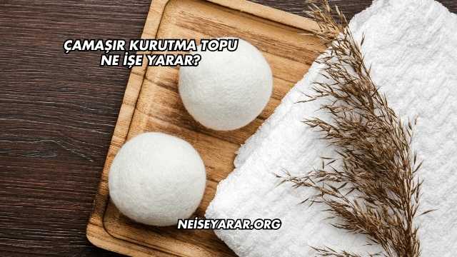 Çamaşır Kurutma Topu Ne İşe Yarar?
