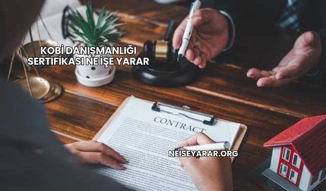 Kobi Danışmanlığı Sertifikası Ne İşe Yarar