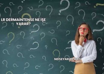 Lr Dermaintense Ne İşe Yarar?