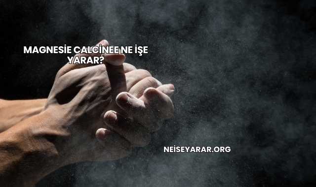 Magnesie Calcinee Ne İşe Yarar?