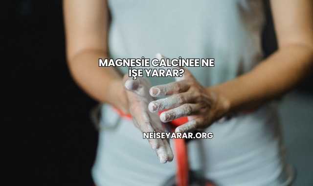 Magnesie Calcinee Ne İşe Yarar?
