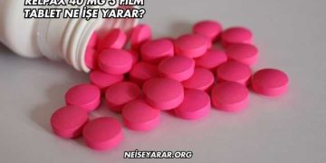 Relpax 40 Mg 3 Film Tablet Ne İşe Yarar?