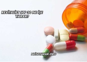Revitalift Spf 30 Ne İşe Yarar?