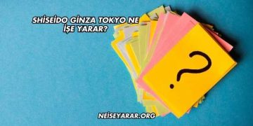 Shiseido Ginza Tokyo Ne İşe Yarar?
