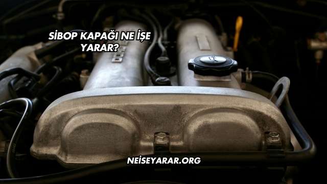 Sibop Kapağı Ne İşe Yarar?
