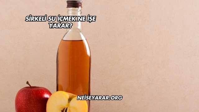 Sirkeli Su İçmek Ne İşe Yarar?
