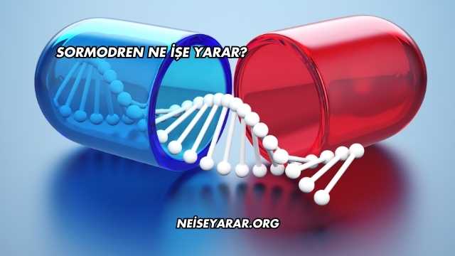 Sormodren Ne İşe Yarar?