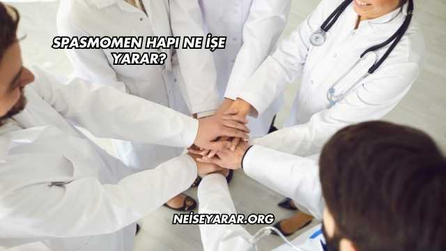 Spasmomen Hapı Ne İşe Yarar?