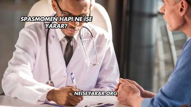 Spasmomen Hapı Ne İşe Yarar?