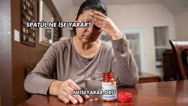 Spatül Ne İşe Yarar?