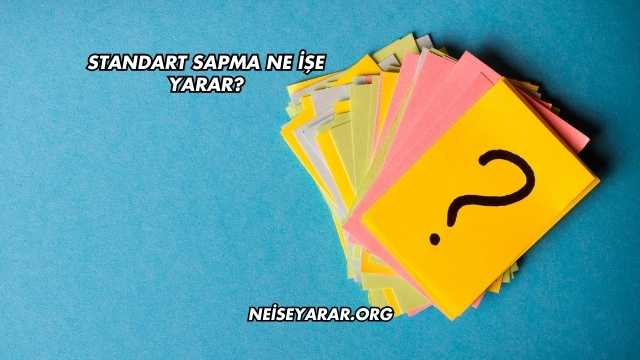 Standart Sapma Ne İşe Yarar?