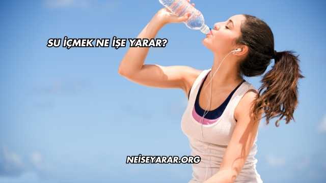 Su İçmek Ne İşe Yarar?