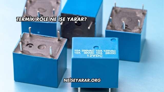 Termik Röle Ne İşe Yarar?