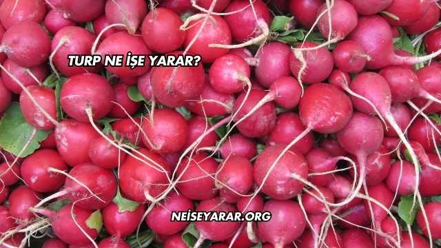 Turp Ne İşe Yarar?