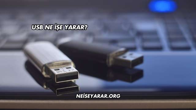 Usb Ne İşe Yarar?