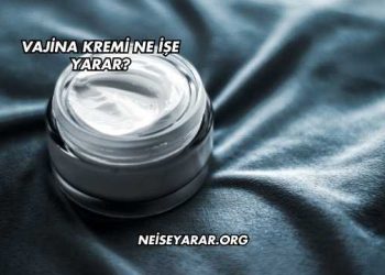 Vajina Kremi Ne İşe Yarar?