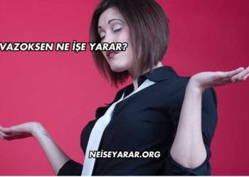 Vazoksen Ne İşe Yarar?