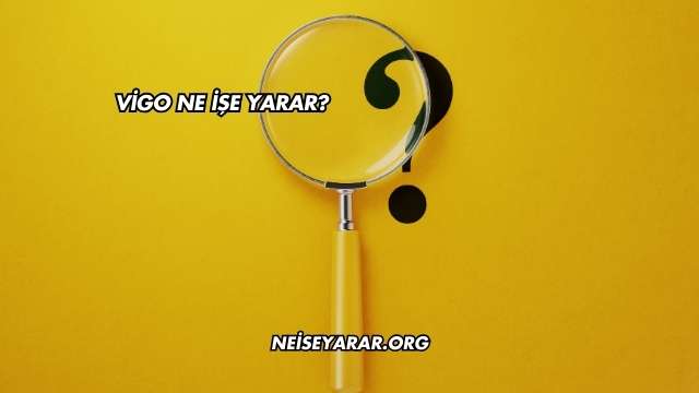 Vigo Ne İşe Yarar?