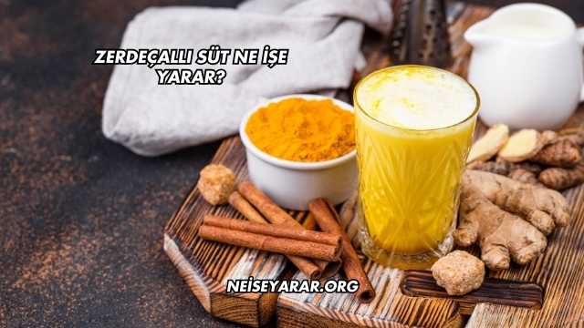 Zerdeçallı Süt Ne İşe Yarar?