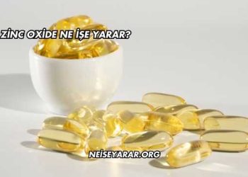 Zinc Oxide Ne İşe Yarar?