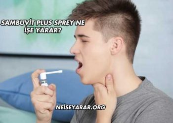 Sambuvit Plus Sprey Ne İşe Yarar?