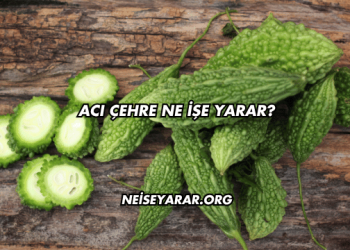 Acı Çehre Ne İşe Yarar?