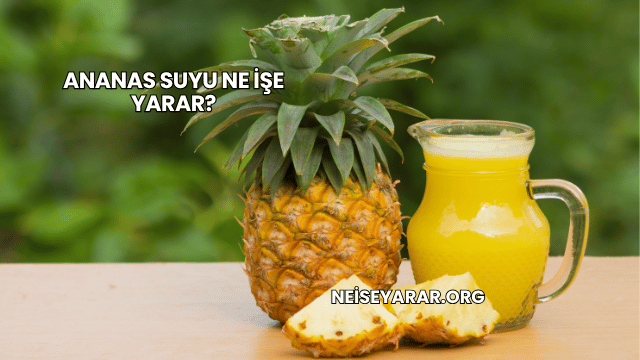 Ananas Suyu Ne İşe Yarar?