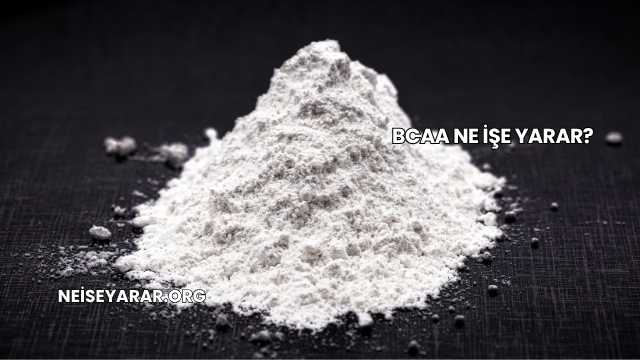 BCAA Ne İşe Yarar?