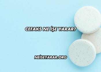 Cefaks Ne İşe Yarar?